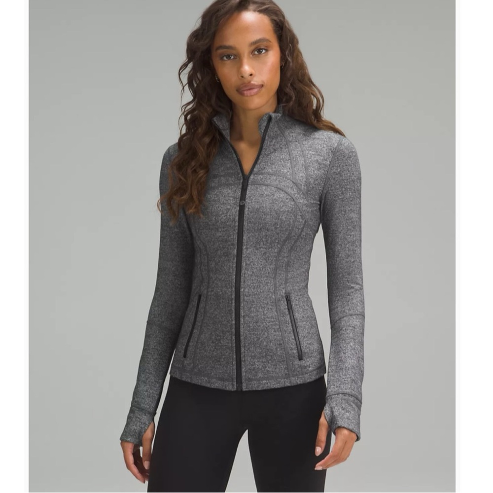 NWT Lululemon Define Jacket (Heathered Black) size 6